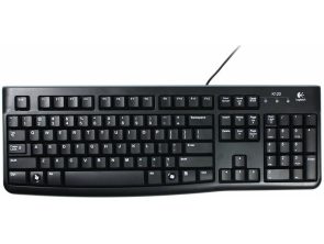 Logitech K120, Wired USB, US layout, Black